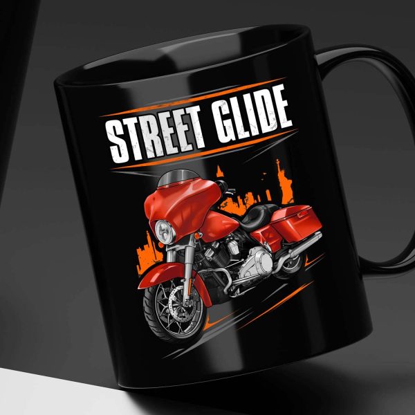 Harley-Davidson Street Glide Mug 2011 Sedona Orange Clothing & Merchandise