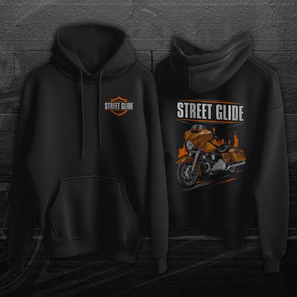 Harley-Davidson Street Glide Special Hoodie 2014-2016 Amber Whiskey Merchandise & Clothing