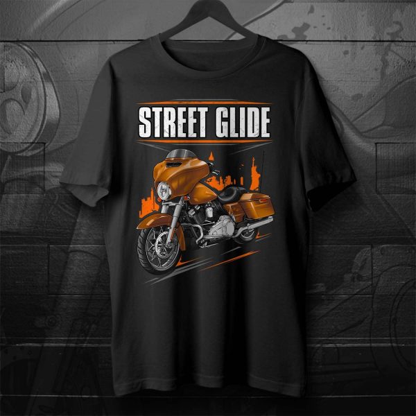 Harley-Davidson Street Glide Special T-shirt 2014-2016 Amber Whiskey Merchandise & Clothing