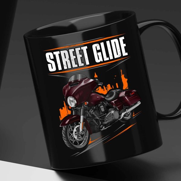Harley-Davidson Street Glide Special Mug 2014 Blackened Cayenne Sunglo Merchandise & Clothing