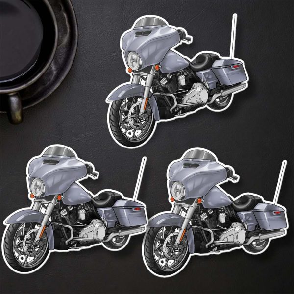 Harley-Davidson Street Glide Special Stickers 2015 Charcoal Pearl Merchandise & Clothing