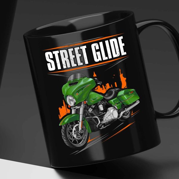 Harley-Davidson Street Glide Mug 2015 Radioactive Green Clothing & Merchandise