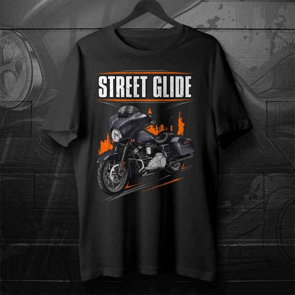 Harley-Davidson Street Glide Special T-shirt 2016-2017 Charcoal Denim Merchandise & Clothing