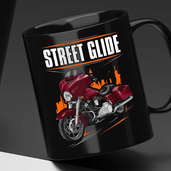 Harley-Davidson Street Glide Special Mug 2016-2017 Velocity Red Sunglo Merchandise & Clothing
