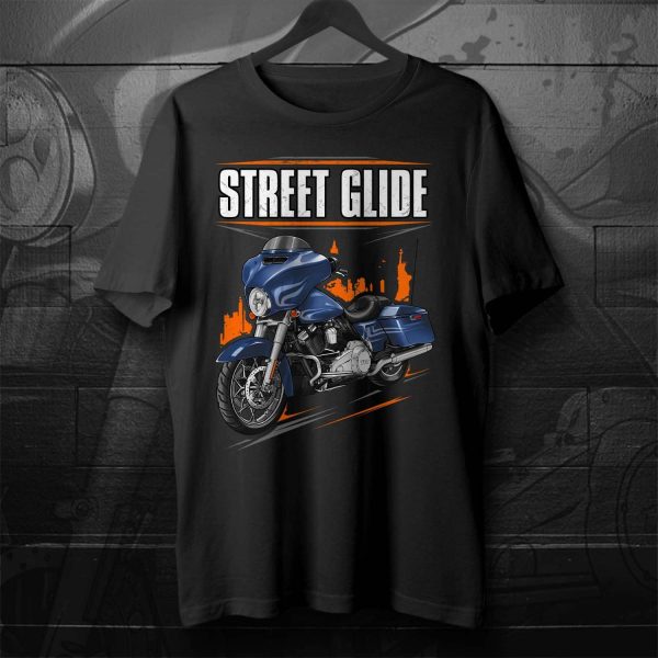 Harley-Davidson Street Glide Special T-shirt 2016 Cosmic Blue Pearl Merchandise & Clothing