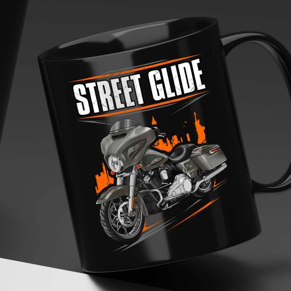 Harley-Davidson Street Glide Mug 2016 Hard Candy Black Gold Flake Clothing & Merchandise
