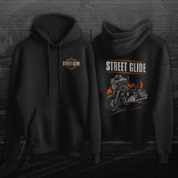 Harley-Davidson Street Glide Hoodie 2016 Hard Candy Black Gold Flake Clothing & Merchandise