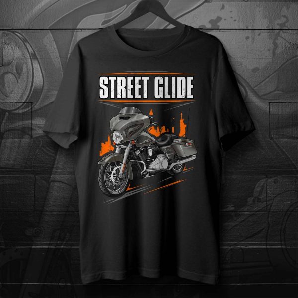 Harley-Davidson Street Glide T-shirt 2016 Hard Candy Black Gold Flake Clothing & Merchandise