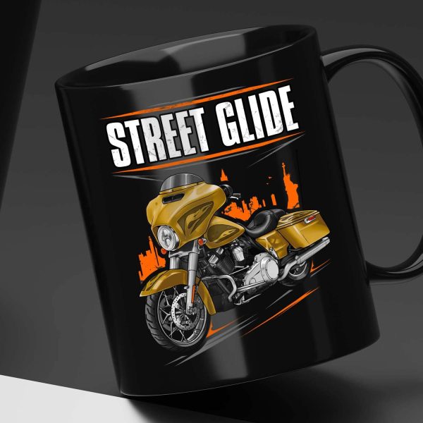 Harley-Davidson Street Glide Mug 2016 Hard Candy Gold Flake Clothing & Merchandise