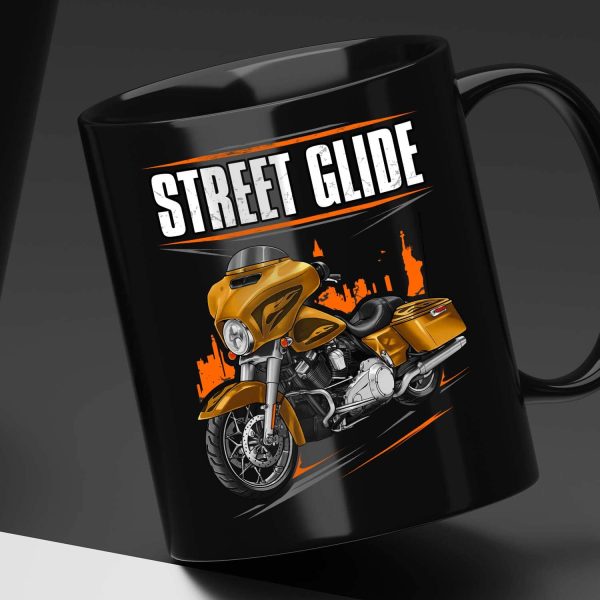 Harley-Davidson Street Glide Special Mug 2016 Hard Candy Gold Flake Merchandise & Clothing
