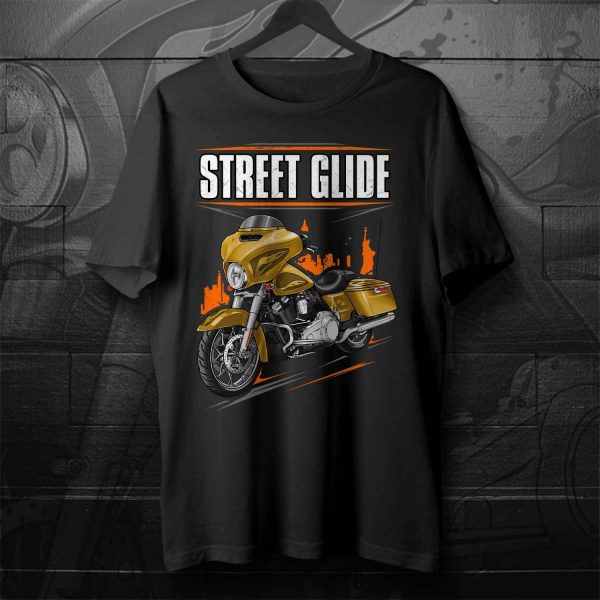 Harley-Davidson Street Glide T-shirt 2016 Hard Candy Gold Flake Clothing & Merchandise
