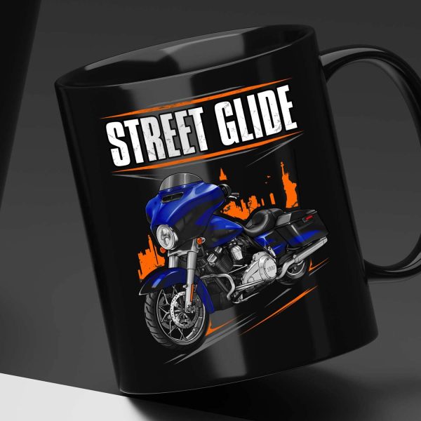 Harley-Davidson Street Glide CVO Mug 2017 Candy Cobalt & Indigo Merchandise & Clothing
