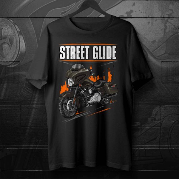 Harley-Davidson Street Glide Special T-shirt 2017 Hard Candy Black Gold Flake Merchandise & Clothing