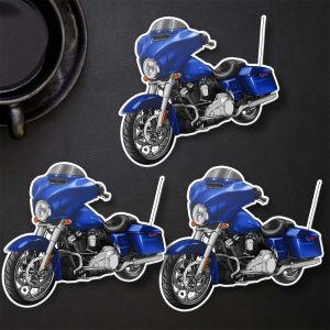 Harley-Davidson Street Glide Special Stickers 2017 Superior Blue Merchandise & Clothing