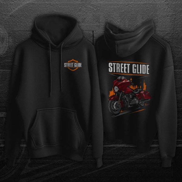 Harley-Davidson Street Glide Special Hoodie 2018 Hard Candy Hot Rod Red Flake Merchandise & Clothing