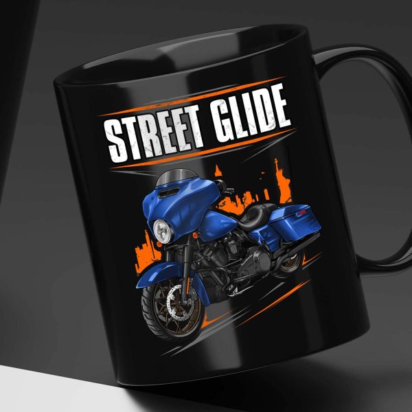Harley-Davidson Street Glide Special Mug 2018 Legend Blue Denim Merchandise & Clothing