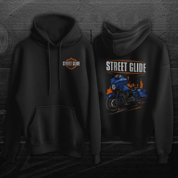 Harley-Davidson Street Glide Special Hoodie 2018 Legend Blue Denim Merchandise & Clothing