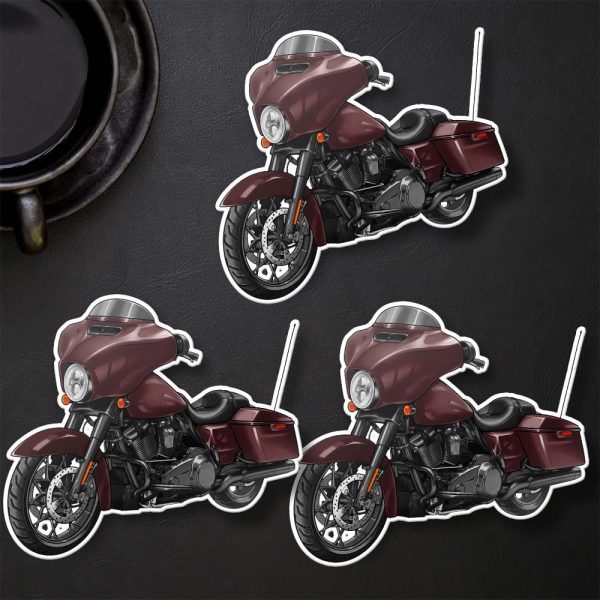 Harley-Davidson Street Glide Special Stickers 2018 Twisted Cherry Merchandise & Clothing