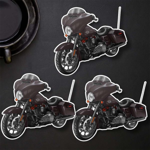 Harley-Davidson Street Glide CVO Stickers 2019 Black Forest Merchandise & Clothing