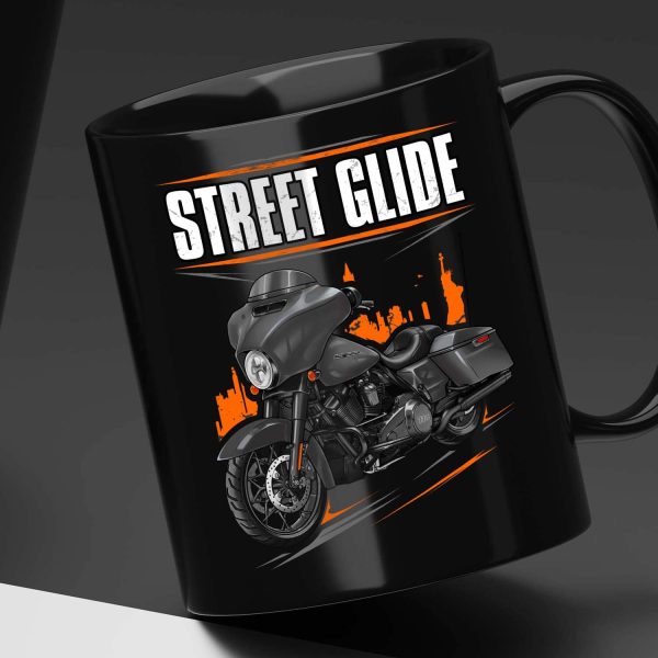 Harley-Davidson Street Glide Special Mug 2019 Industrial Gray Denim Merchandise & Clothing