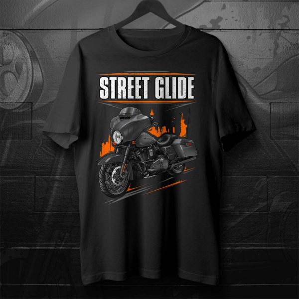 Harley-Davidson Street Glide Special T-shirt 2019 Industrial Gray Denim Merchandise & Clothing
