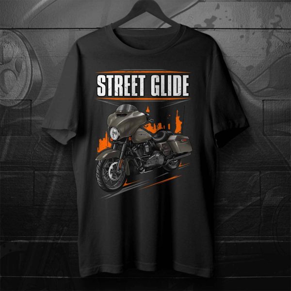 Harley-Davidson Street Glide Special T-shirt 2020-2021 River Rock Gray Denim Merchandise & Clothing