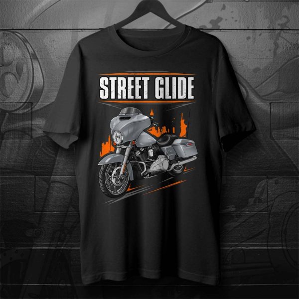 Harley-Davidson Street Glide T-shirt 2020 Barracuda Silver Clothing & Merchandise
