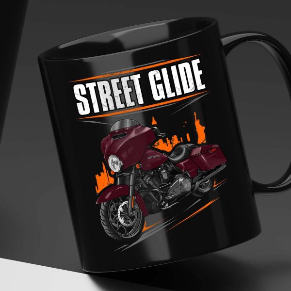Harley-Davidson Street Glide Special Mug 2020 Billiard Burgundy Merchandise & Clothing