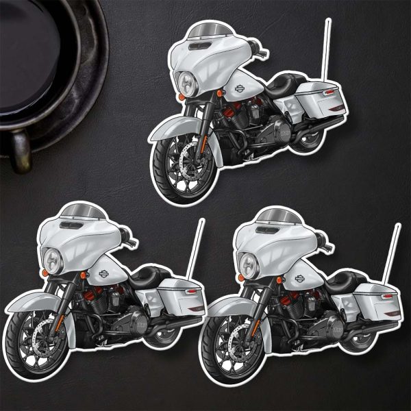 Harley-Davidson Street Glide CVO Stickers 2020 Sand Dune Merchandise & Clothing
