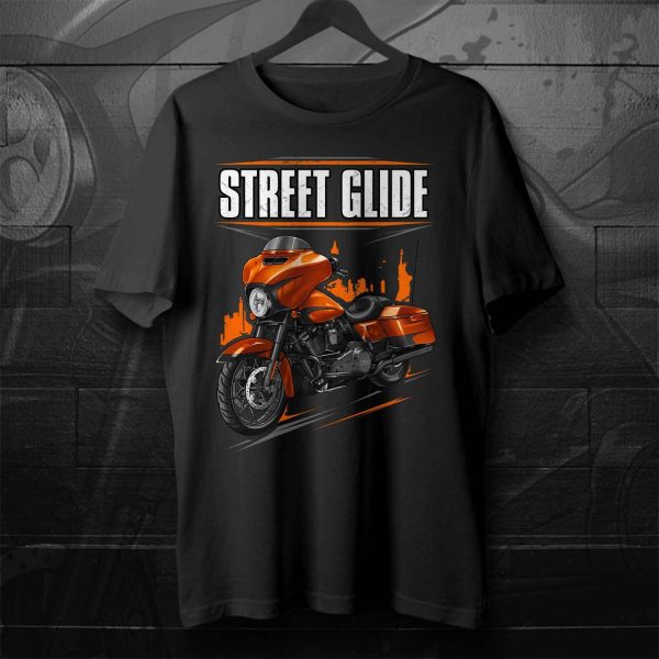 Harley-Davidson Street Glide Special T-shirt 2020 Scorched Orange & Silver Flux Merchandise & Clothing