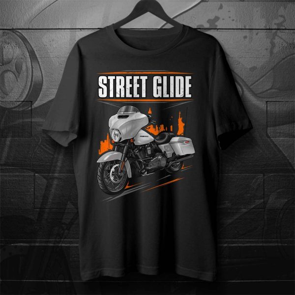 Harley-Davidson Street Glide Special T-shirt 2020 Stone Washed White Pearl Merchandise & Clothing