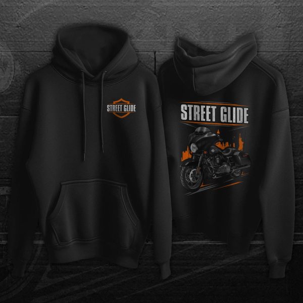 Harley-Davidson Street Glide Special Hoodie 2021-2023 Vivid Black (Black Finish) Merchandise & Clothing