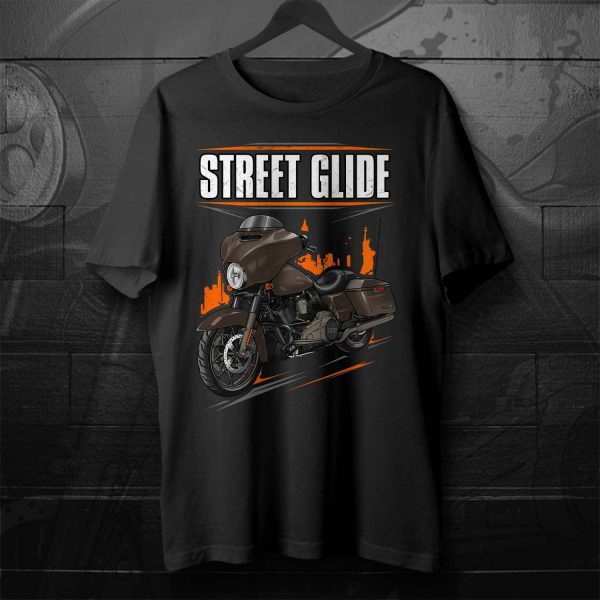Harley-Davidson Street Glide CVO T-shirt 2021 Bronze Armor Merchandise & Clothing