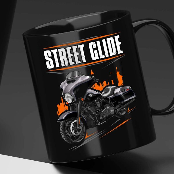 Harley-Davidson Street Glide Special Mug 2021 Gauntlet Gray Metallic & Vivid Black (Black Finish) Merchandise & Clothing