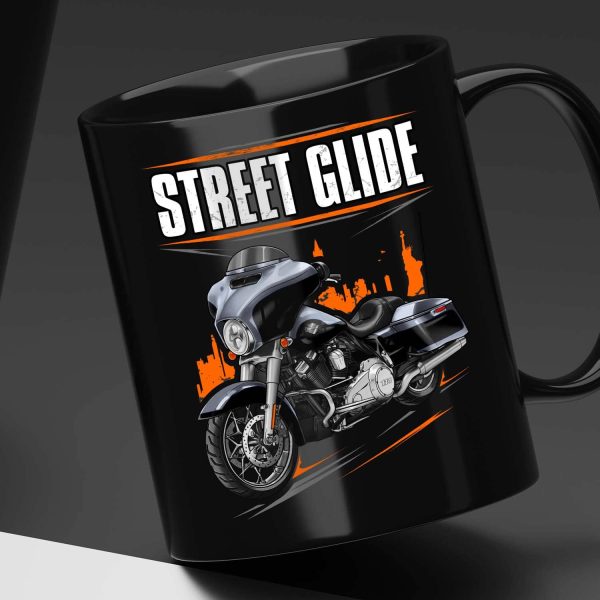 Harley-Davidson Street Glide Special Mug 2021 Gauntlet Gray Metallic & Vivid Black (Chrome Finish) Merchandise & Clothing