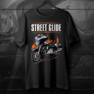 Harley-Davidson Street Glide Special T-shirt 2021 Gauntlet Gray Metallic & Vivid Black (Chrome Finish) Merchandise & Clothing