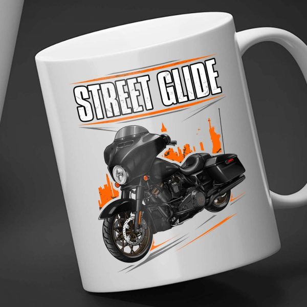 Harley-Davidson Street Glide ST Mug 2022-2023 Vivid Black Merchandise & Clothing