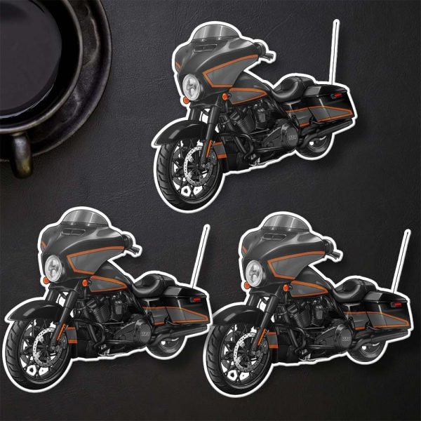 Harley-Davidson Street Glide Special Stickers 2022 Apex (Black Finish) Merchandise & Clothing
