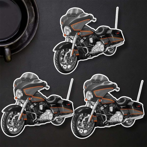 Harley-Davidson Street Glide Special Stickers 2022 Apex (Chrome Finish) Merchandise & Clothing