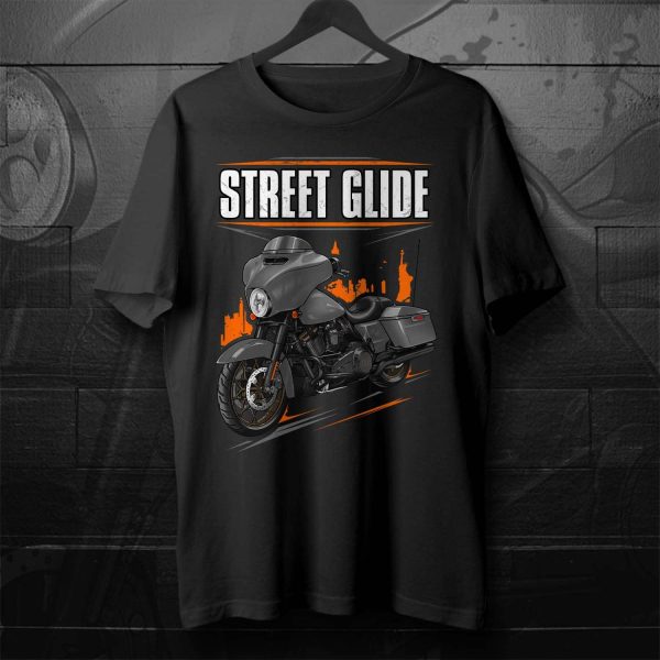 Harley-Davidson Street Glide ST T-shirt 2022 Gunship Gray Merchandise & Clothing