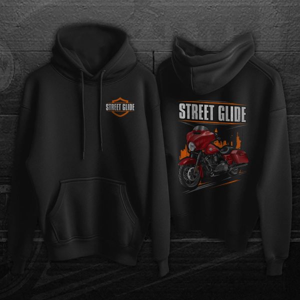 Harley-Davidson Street Glide Special Hoodie 2022 Redline Red (Black Finish) Merchandise & Clothing