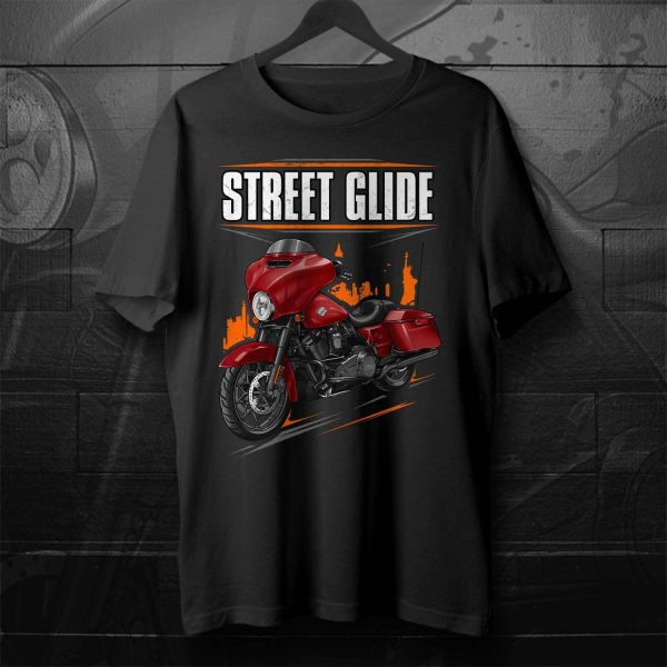 Harley-Davidson Street Glide Special T-shirt 2022 Redline Red (Black Finish) Merchandise & Clothing
