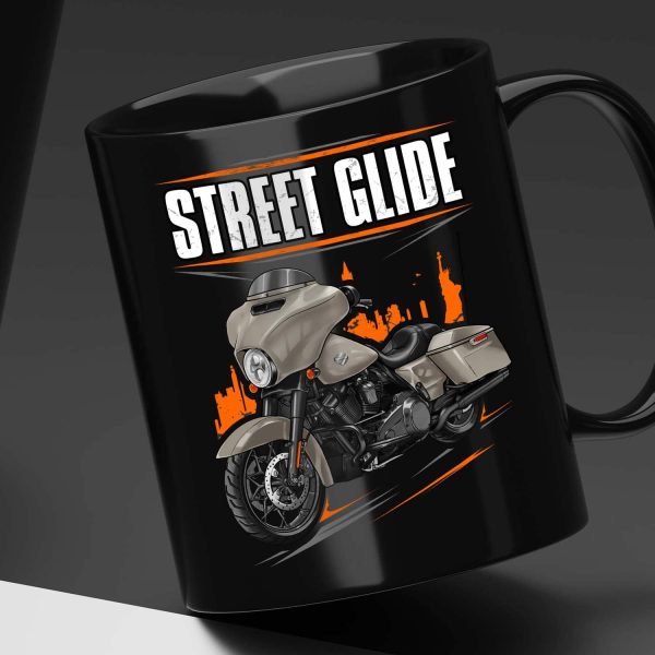 Harley-Davidson Street Glide Special Mug 2022 White Sand Pearl (Black Finish) Merchandise & Clothing