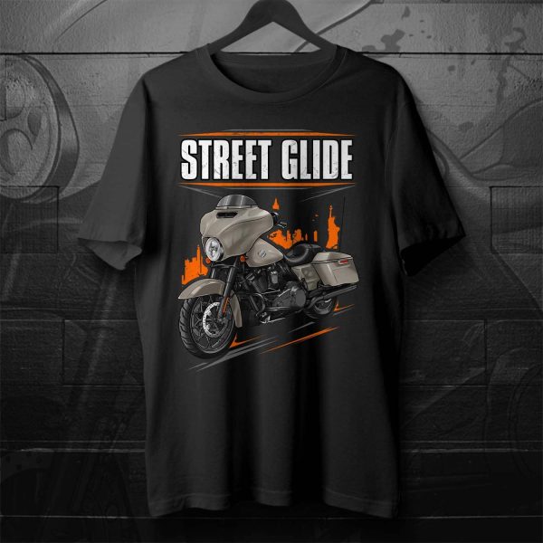 Harley-Davidson Street Glide Special T-shirt 2022 White Sand Pearl (Black Finish) Merchandise & Clothing