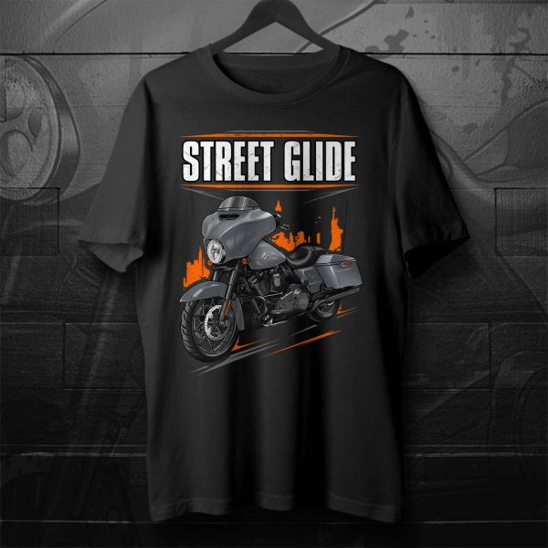 Harley-Davidson Street Glide Special T-shirt 2023 Atlas Silver Metallic (Black Finish) Merchandise & Clothing