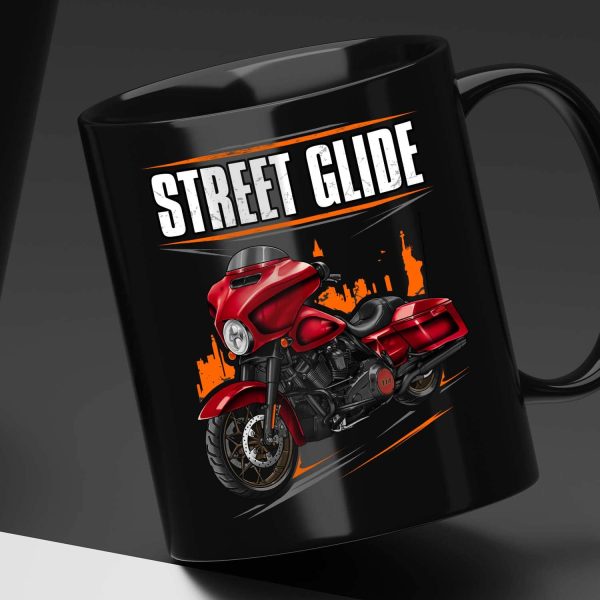 Harley-Davidson Street Glide Special Mug 2023 Heirloom Red Fade Merchandise & Clothing