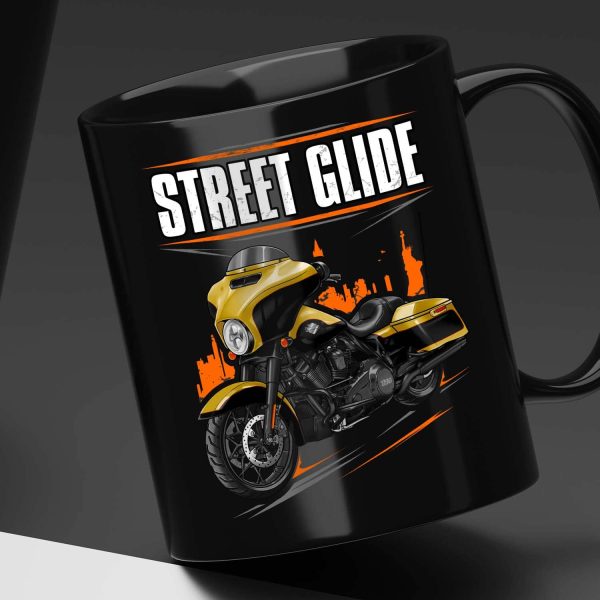 Harley-Davidson Street Glide Special Mug 2023 Industrial Yellow & Vivid Black (Black Finish) Merchandise & Clothing