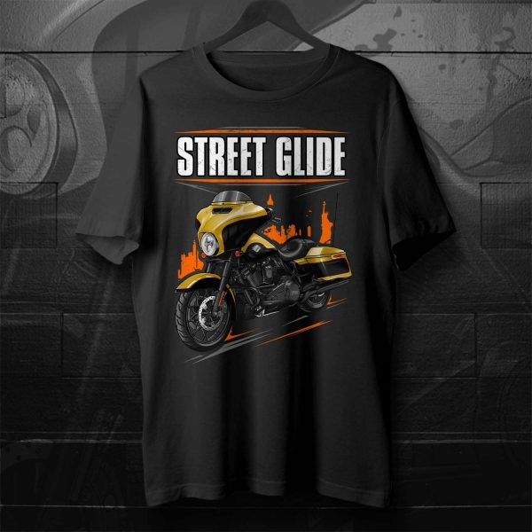 Harley-Davidson Street Glide Special T-shirt 2023 Industrial Yellow & Vivid Black (Black Finish) Merchandise & Clothing