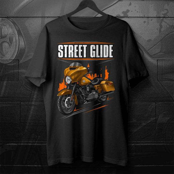 Harley-Davidson Street Glide Special T-shirt 2023 Prospect Gold (Black Finish) Merchandise & Clothing