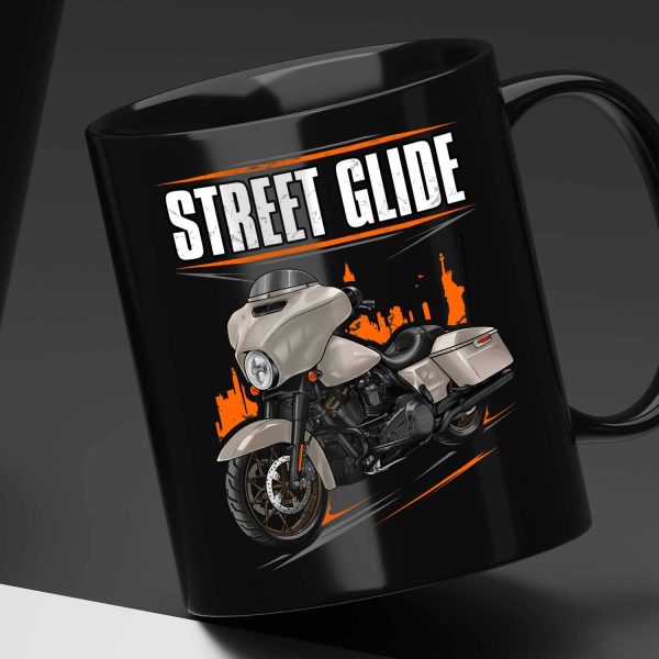 Harley-Davidson Street Glide ST Mug 2023 White Sand Pearl Merchandise & Clothing
